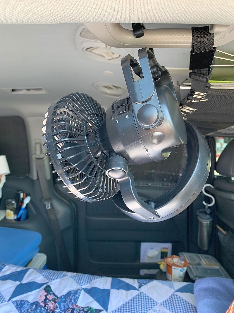 Odoland Portable LED Camping Lantern with Ceiling Fan - Hurricane Emergency customer photo 1