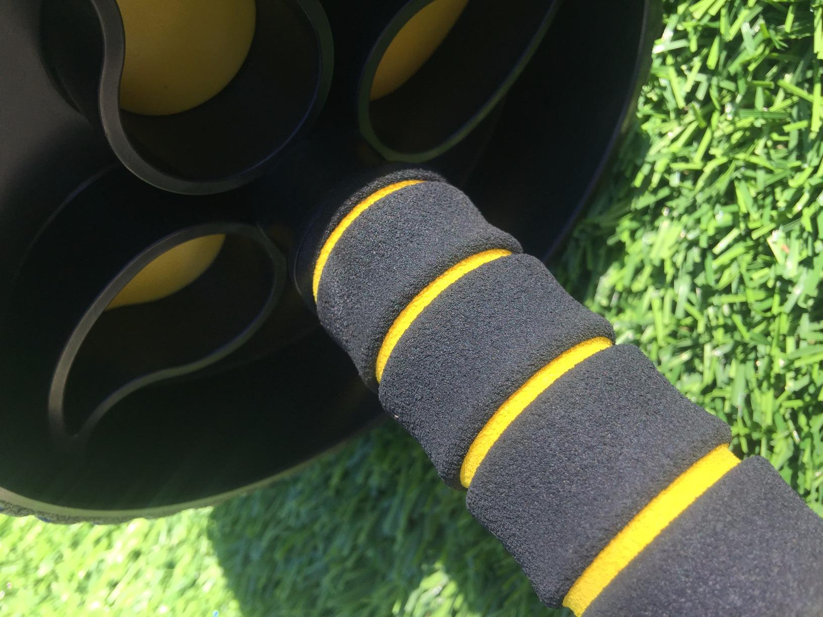 Sports Research Ab Wheel Roller for Core Strength Training | Sturdy 3