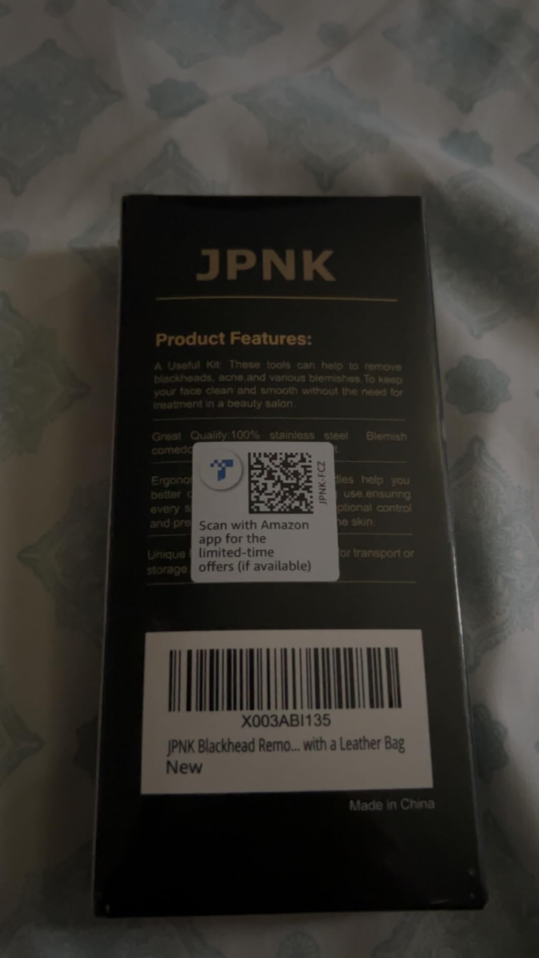 JPNK Blackhead Remover Comedone Extractor Acne Removal Kit customer photo 1