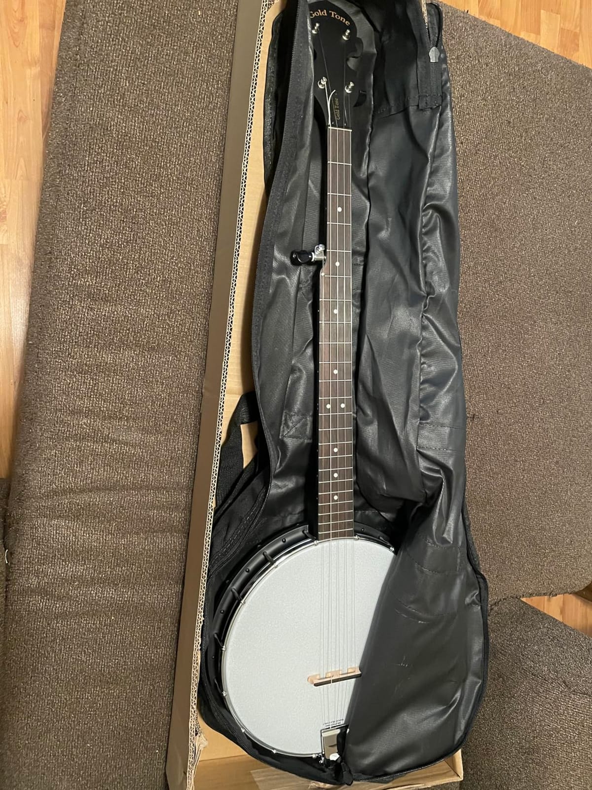 Gold Tone AC-1: 5-String Beginnner Banjo, Full Size with Gig-Bag, Bluegrass or Clawhammer customer photo 1