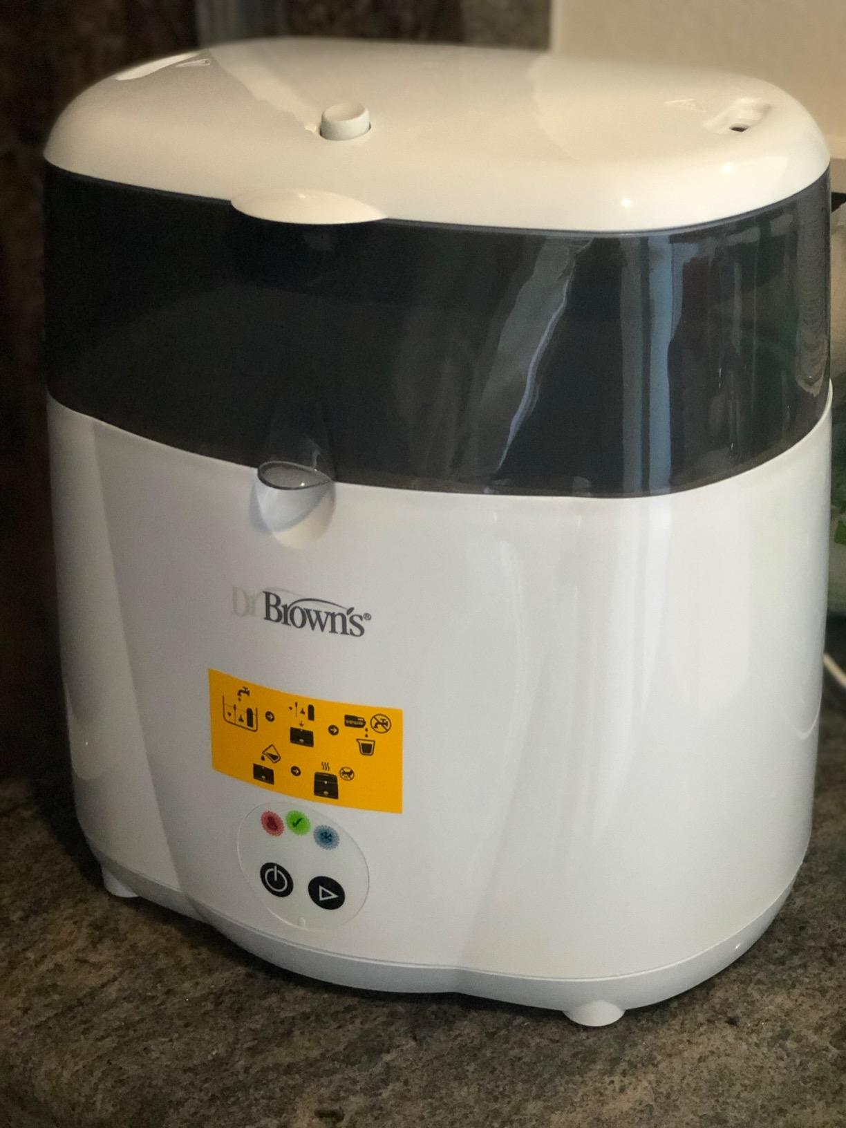 Dr. Brown's Deluxe Electric Sterilizer for Baby Bottles and Other Baby Essentials customer photo 2