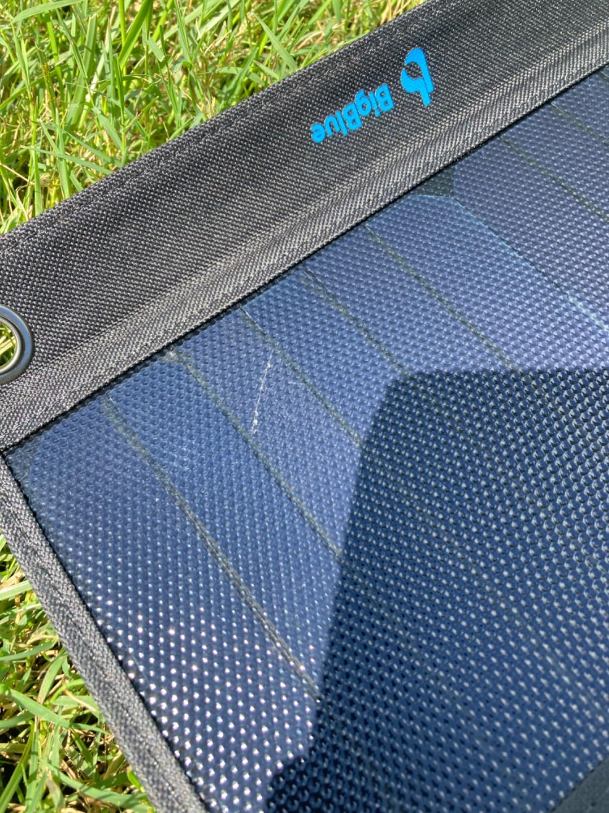 BigBlue 28W High-Efficiency Solar Panel Charger with Dual USB-C and USB-A | Solar Phone Charger for Camping, Backpacking, Folding Solar Panels for iPhone, iPad, Samsung Galaxy, Power Bank, GPS etc customer photo 1