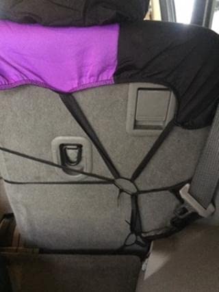 BDK PolyPro Car Seat Covers Full Set in Charcoal on Black - Front and Rear Split Bench for Cars, Easy to Install Cover Set, Accessories Auto Trucks Van SUV customer photo 1