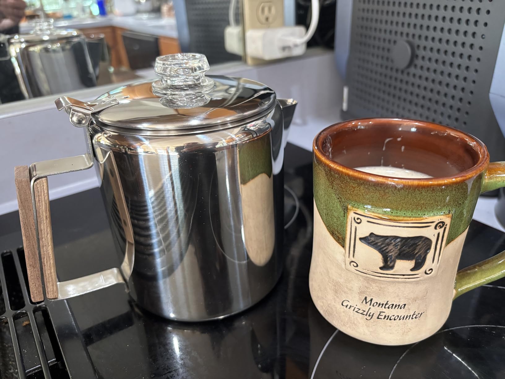 COLETTI Bozeman Percolator Coffee Pot - NO Aluminum or Plastic [9 cup] customer photo 2