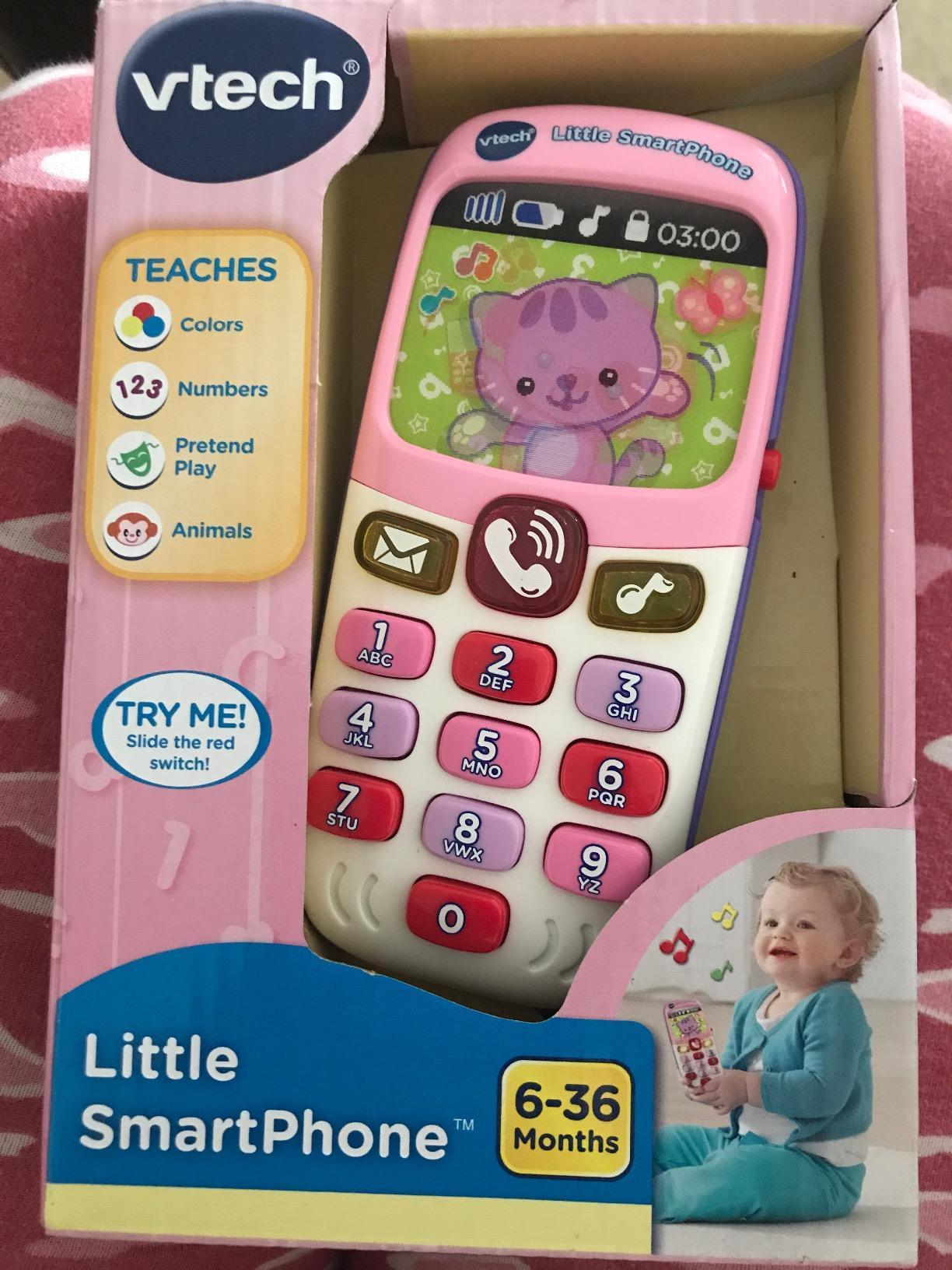 VTech Little Smartphone, Pink customer photo 1