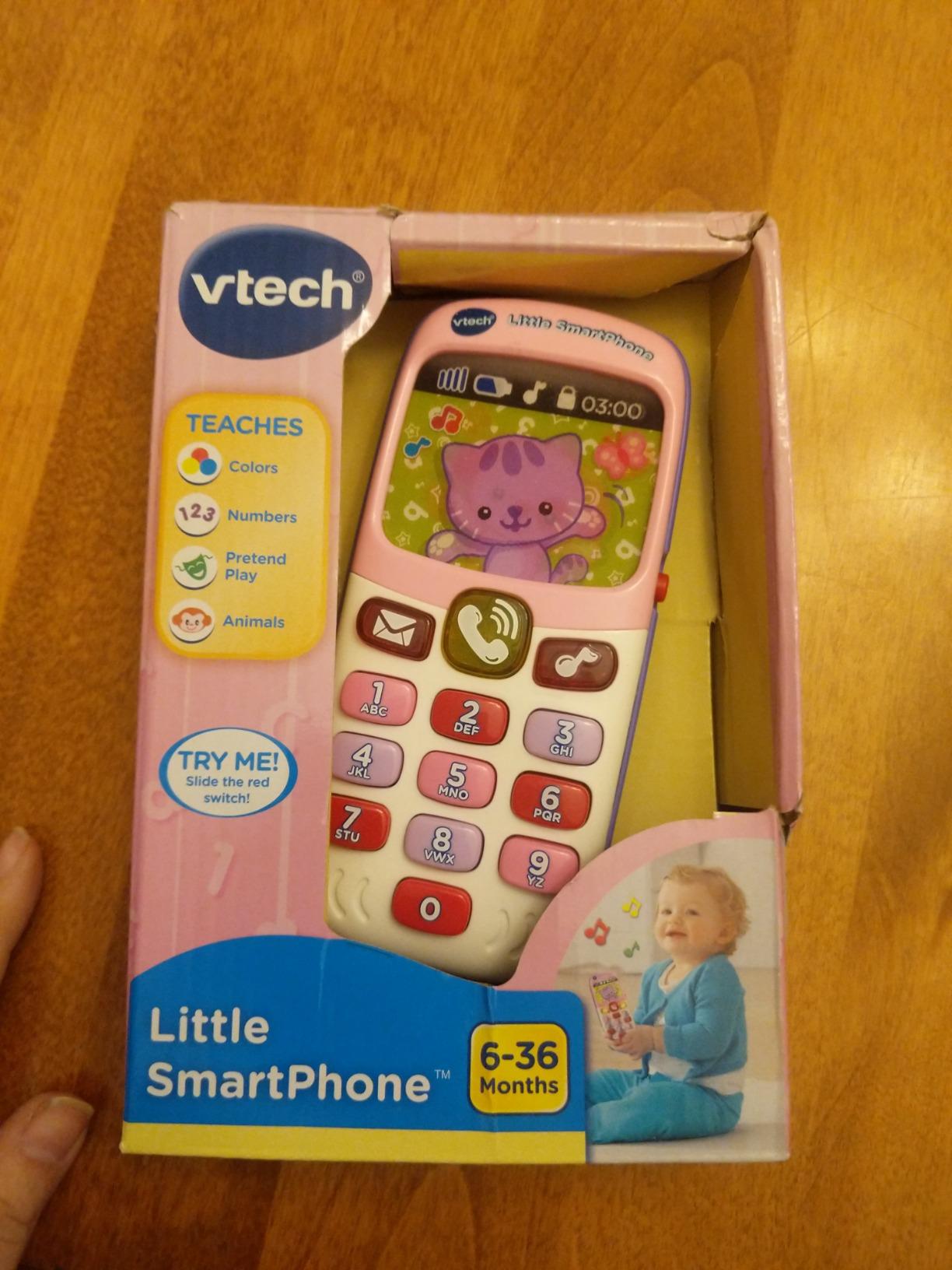 VTech Little Smartphone, Pink customer photo 2