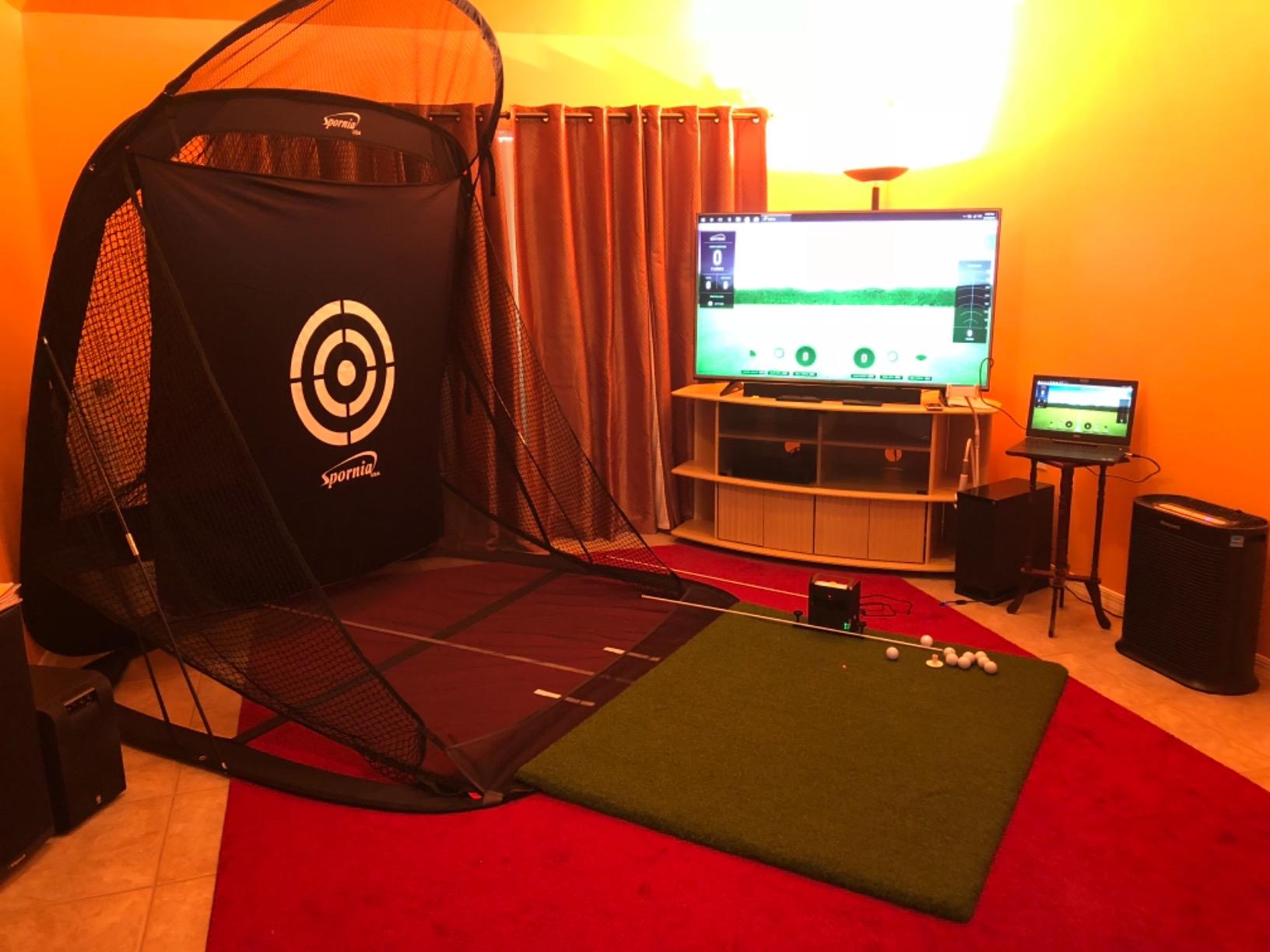 SKYTRAK Golf Launch Monitor | Photometric Technology for Ball Speed, Carry & Total Distance, Spin Rates, Launch & Shot Shape Data | Golf Simulator & Practice customer photo 2