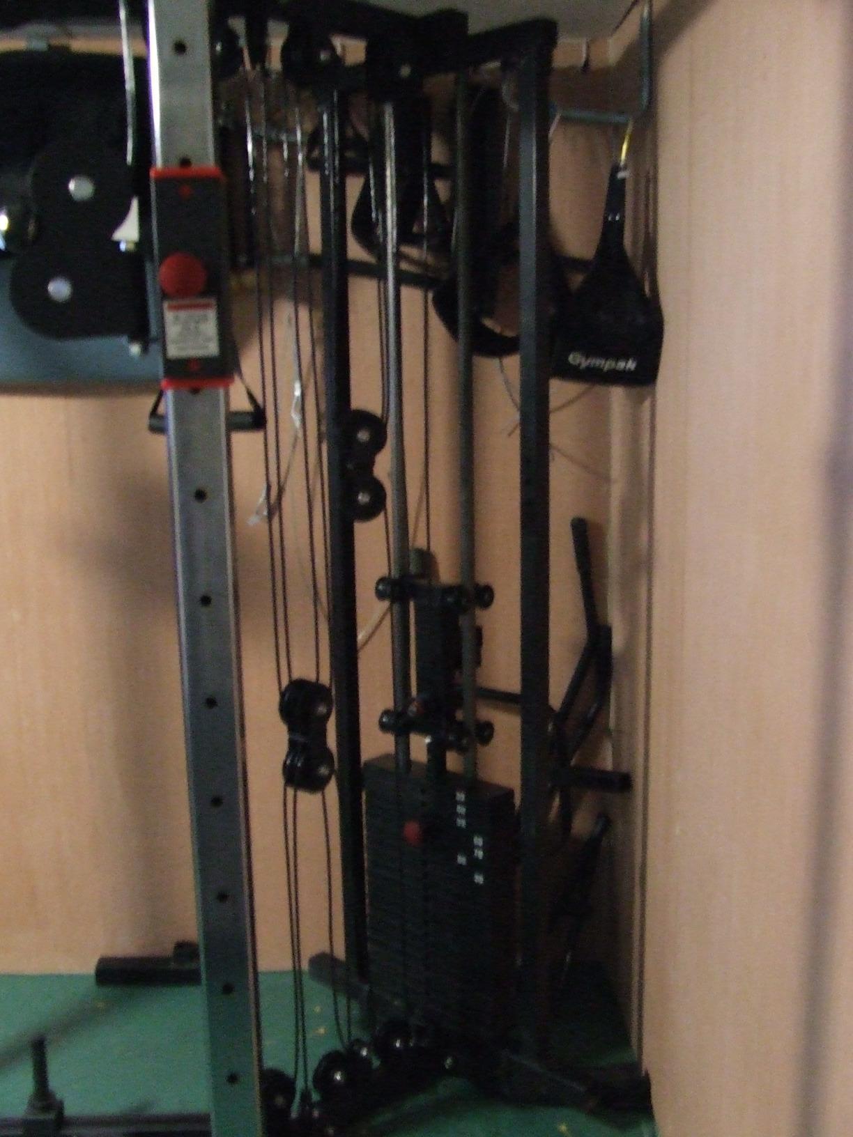 Valor Fitness Cable Crossover Machine - 17 Adjustable Positions with Pull Up Bars and Optional Bundle Attachments Max Weight 200 lb. Plate Loaded Pulley System for Home Gym Power Workout customer photo 2