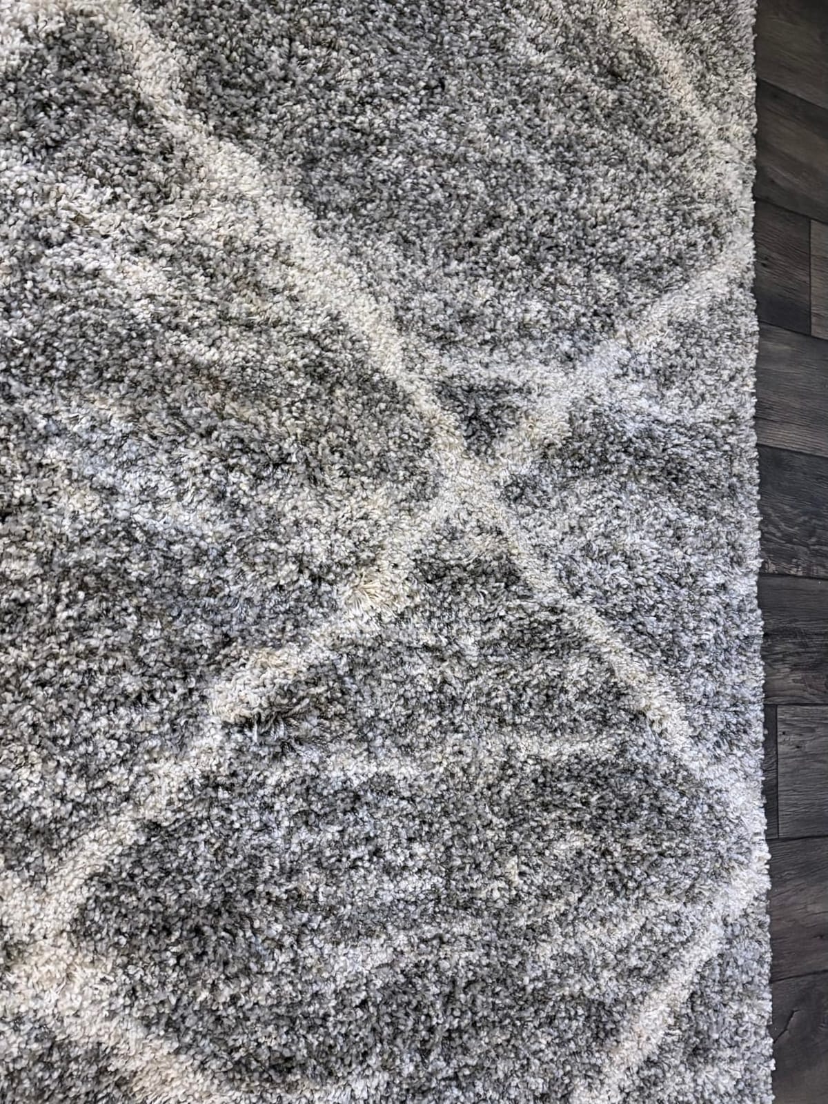 SAFAVIEH Area Rug 8x10 - Hudson Shag Collection - Large - Beige & Ivory, Trellis Pattern, Non-Shedding & Easy Cleaning, Ultra Plush Thick Pile, Ideal for Living Room, Bedroom, Dining Space (SGH281S) customer photo 1
