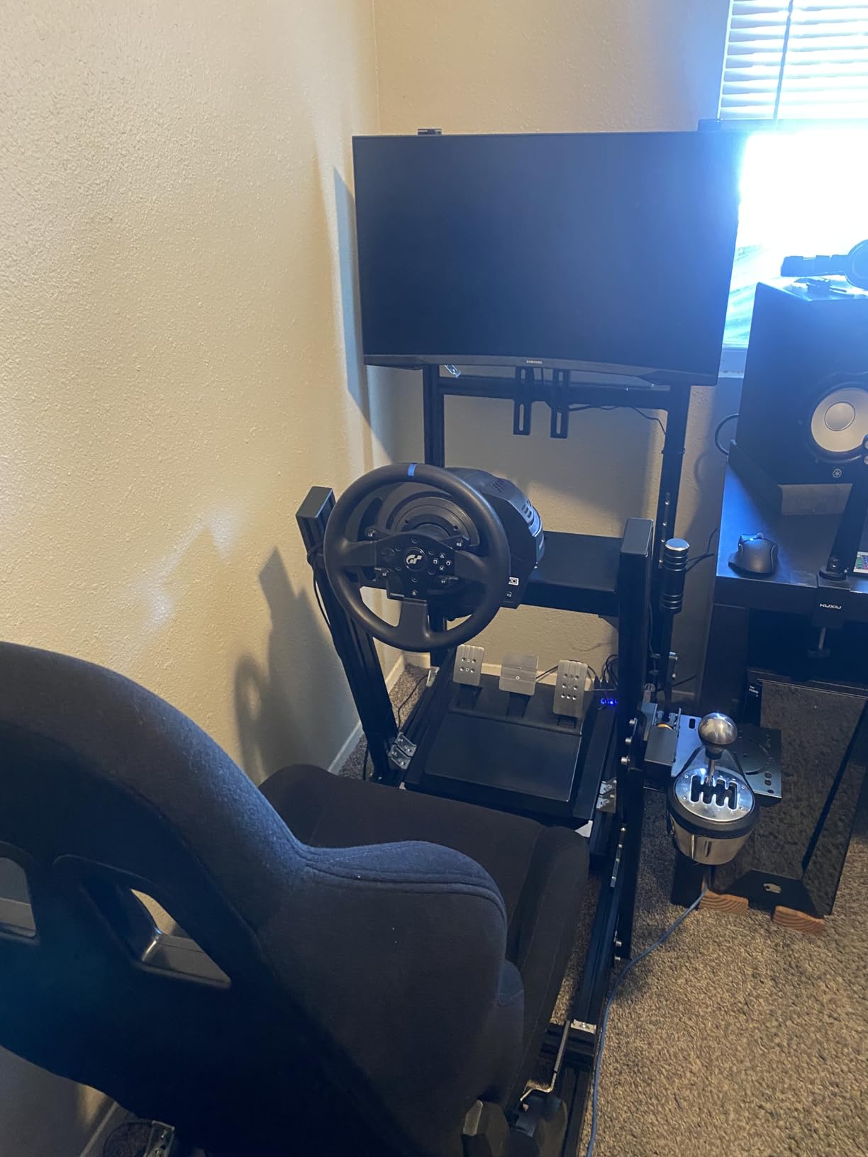Thrustmaster T300RS GT Force Feedback Racing Wheel & 3 Pedal Set - PS5 & PC | Belt-driven motor, changeable rim, expandable with Thrustmaster shifters customer photo 1