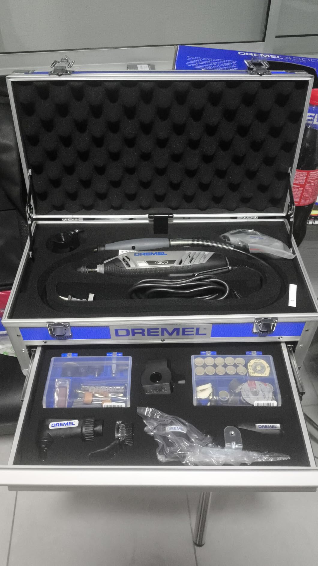 Dremel 4300-5/40 Rotary Tool Kit with LED Light - 5 Attachments & 40 Accessories - Ideal for Grinding, Cutting, Wood Carving, Sanding, and Engraving customer photo 2