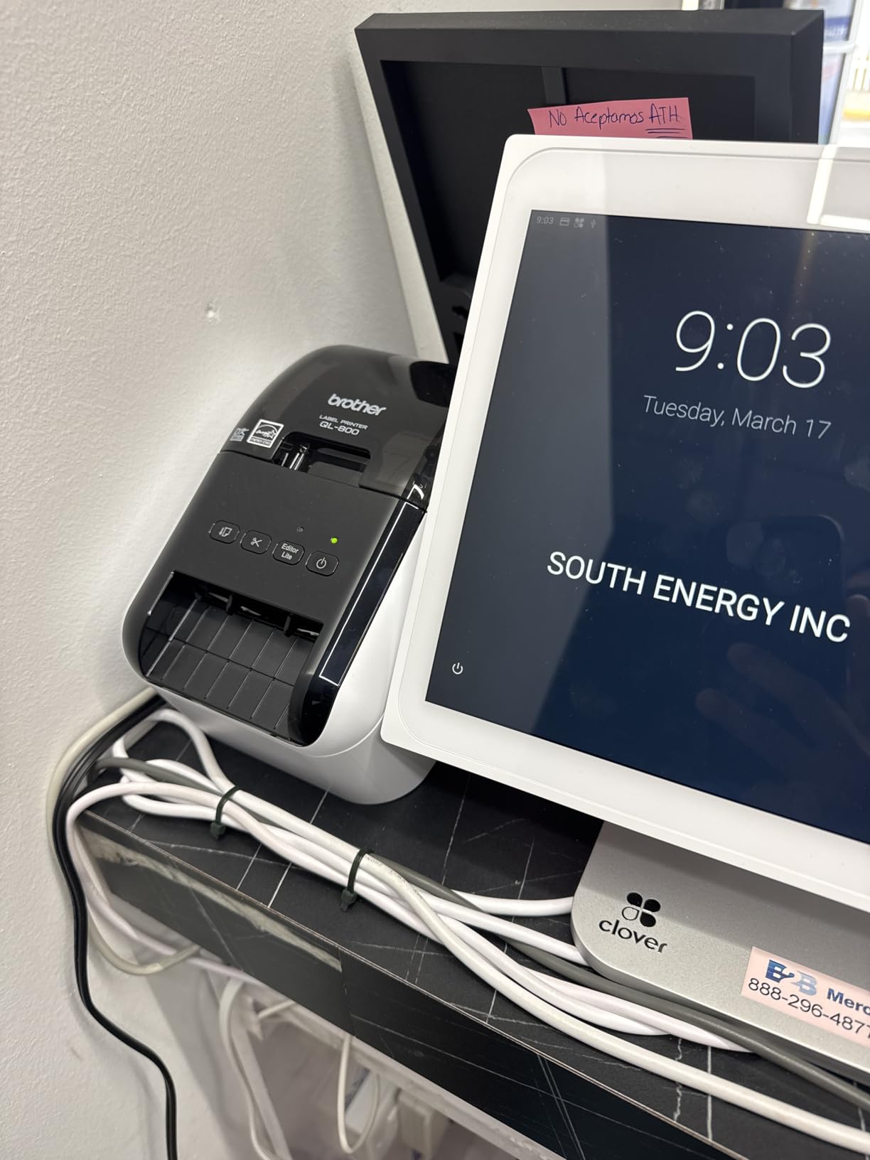 Brother QL-800 High-Speed Professional Label Printer, Plug & Label Feature, 300dpi customer photo 1