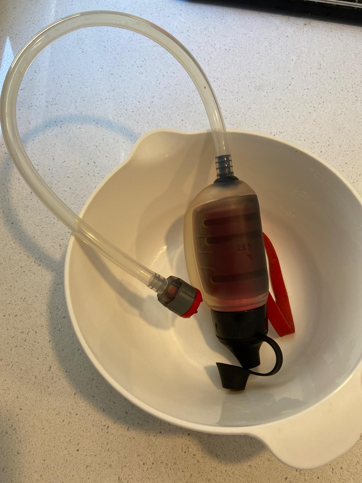 MSR TrailShot Ultralight Backpacking and Camping Squeeze Water Filter customer photo 2