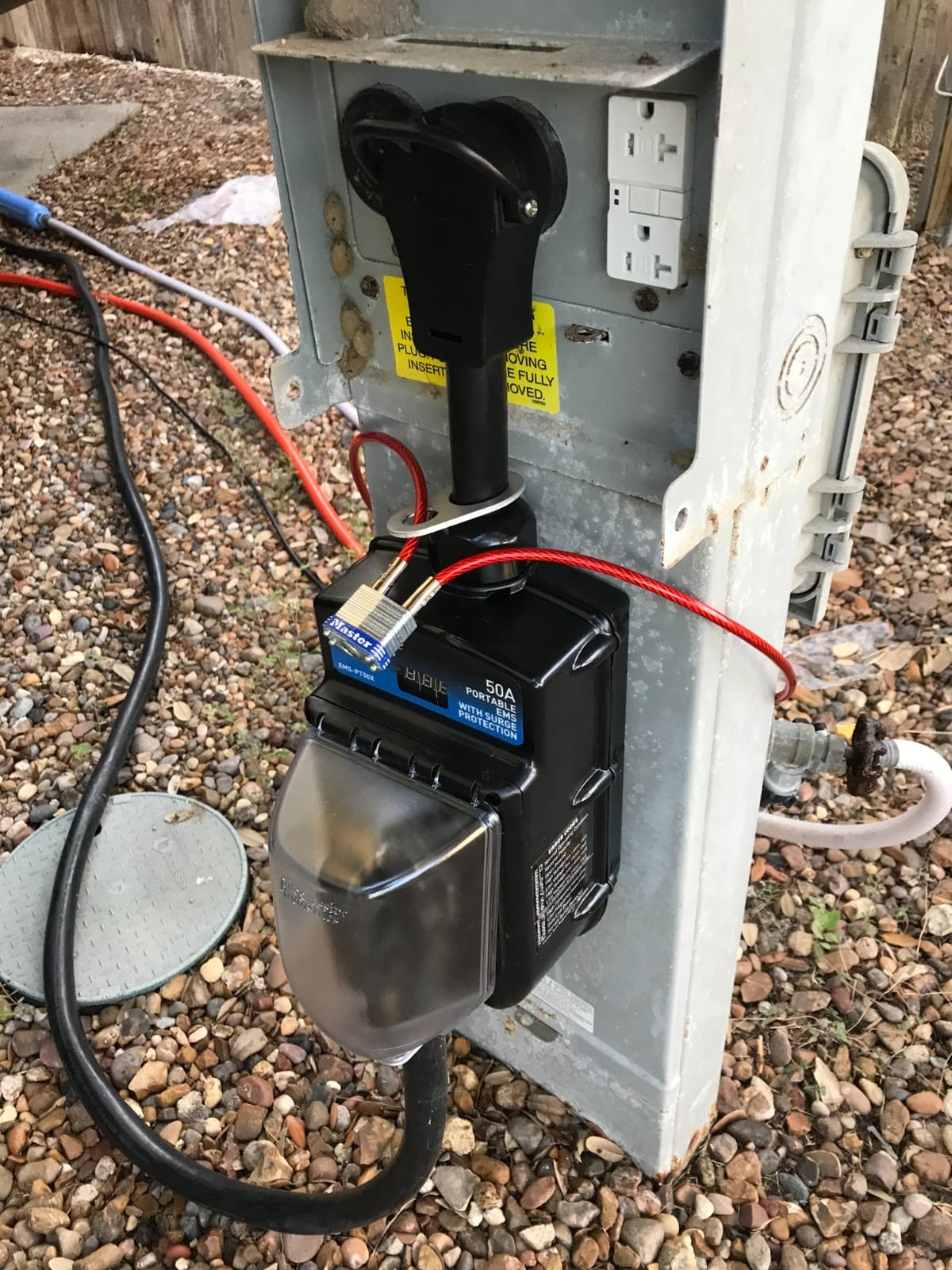 Progressive Industries EMS-PT50X Portable RV Surge Protector, Black, 50 Amp customer photo 2
