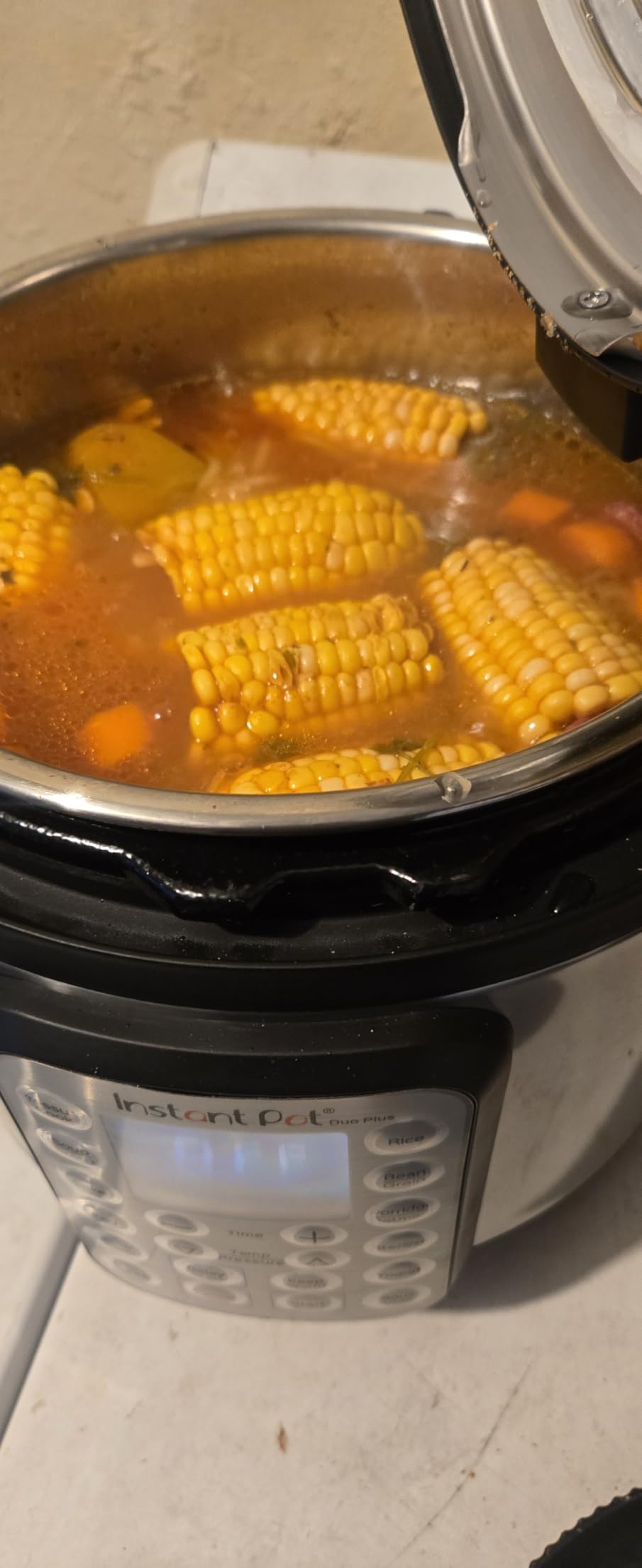 Instant Pot Duo Plus 9-in-1 Multicooker, Pressure Cooker, Slow Cook, Rice Maker, Steamer, Sauté, Yogurt, Warmer & Sterilizer, Includes App with Over 800 Recipes, Stainless Steel, 6 Quarts customer photo 1