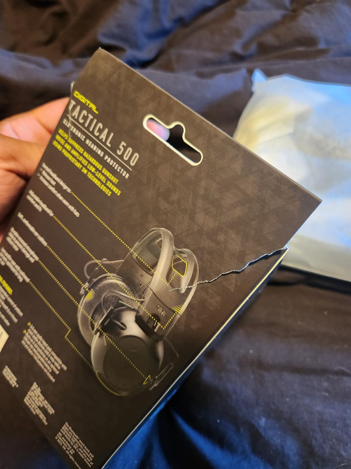 Peltor Sport Tactical 500 Bluetooth Hearing Protection Ear Muffs, 25 dB NRR customer photo 2