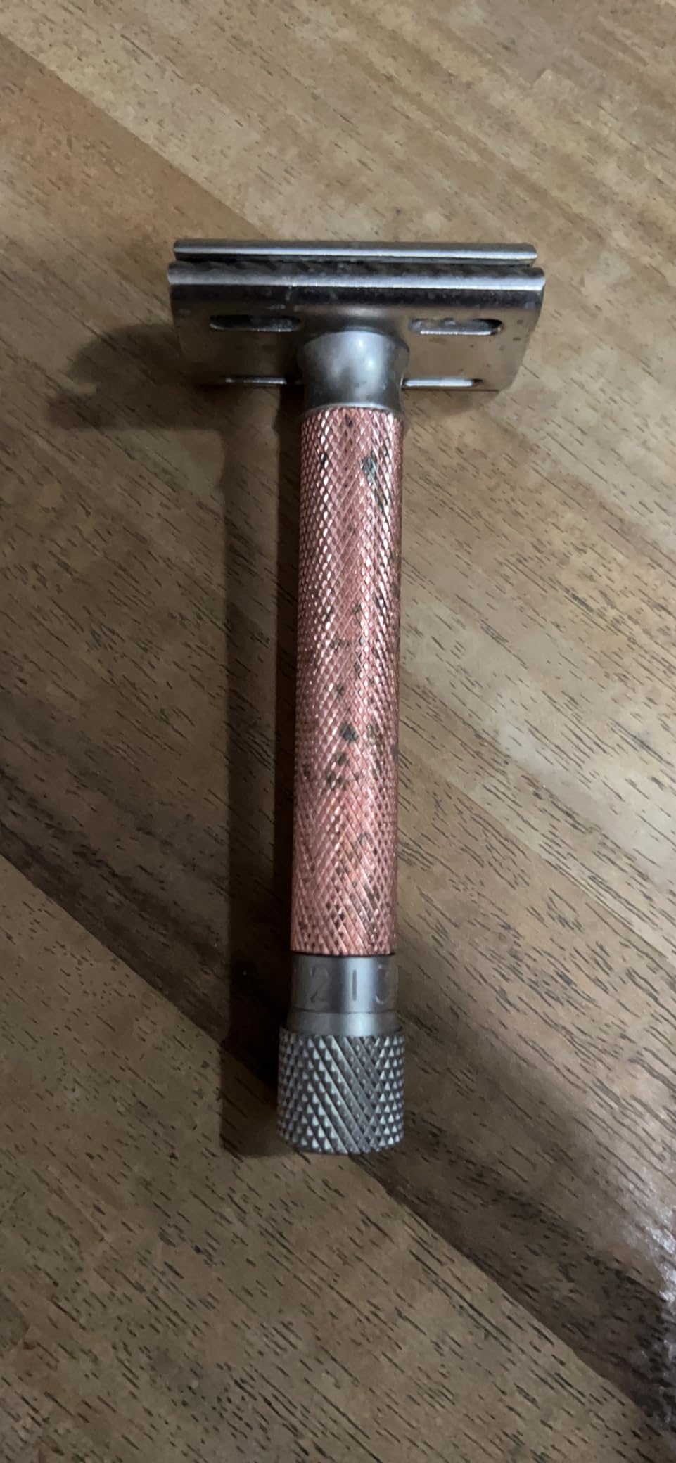 Parker Variant Adjustable Double Edge Closed Comb Safety Razor, Satin customer photo 2