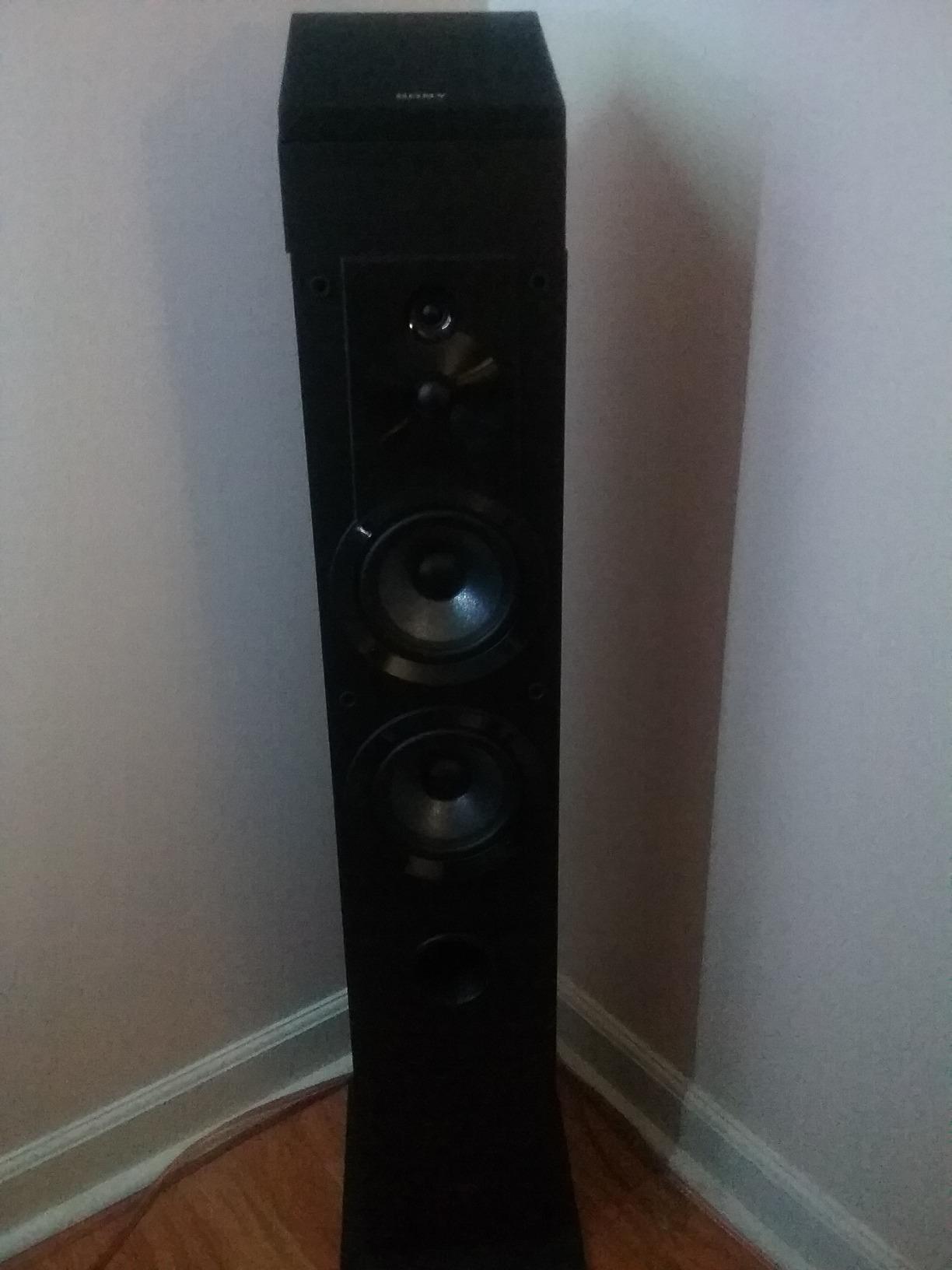 Sony SS-CS3 3-Way 4-Driver Floor-Standing Speaker - Pair (Black) customer photo 1
