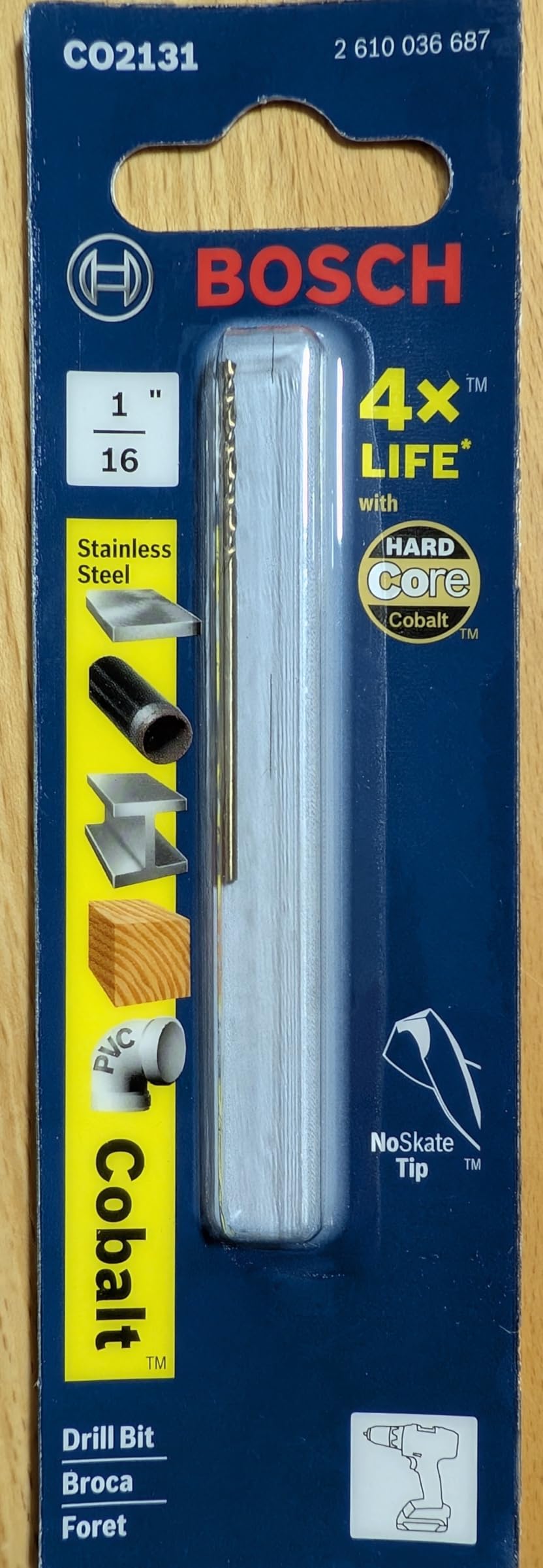 Bosch CO14 14 pc. Cobalt Metal Drill Bit Set customer photo 2