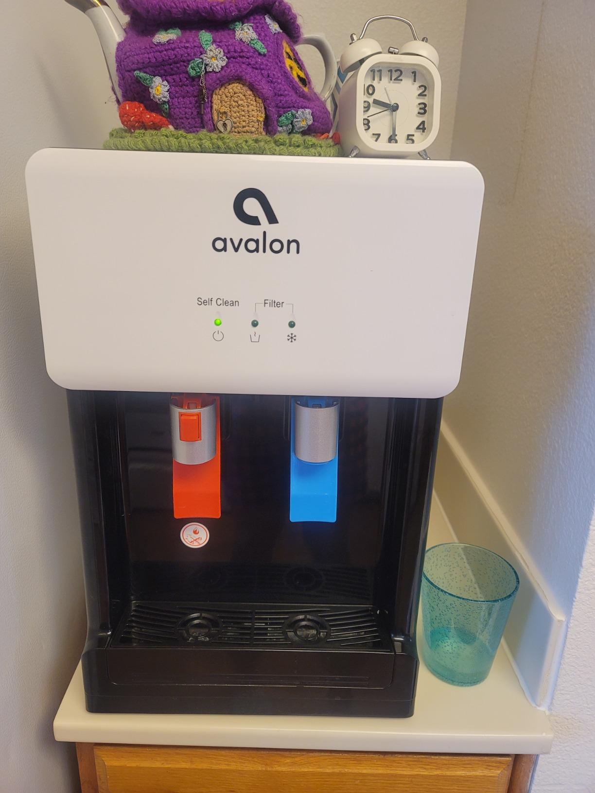 Avalon A8CTBOTTLELESSWHT Countertop Self Cleaning Touchless Bottleless Cooler Dispenser Hot & Cold Water, NSF Certified Filter, UL/Energy Star, White customer photo 2