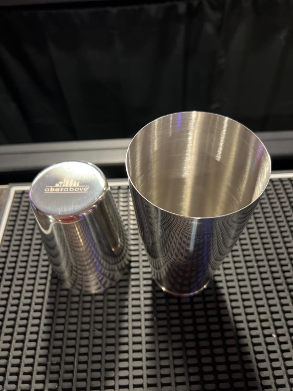 A Bar Above Boston Cocktail Shaker Set, Weighted and Unweighted, 18 Oz | Bartending Tools, 304 Stainless Steel Barware, For Mixing Drinks, Home and Commercial Bars, Handy, Mixology Kit for Beginners customer photo 2