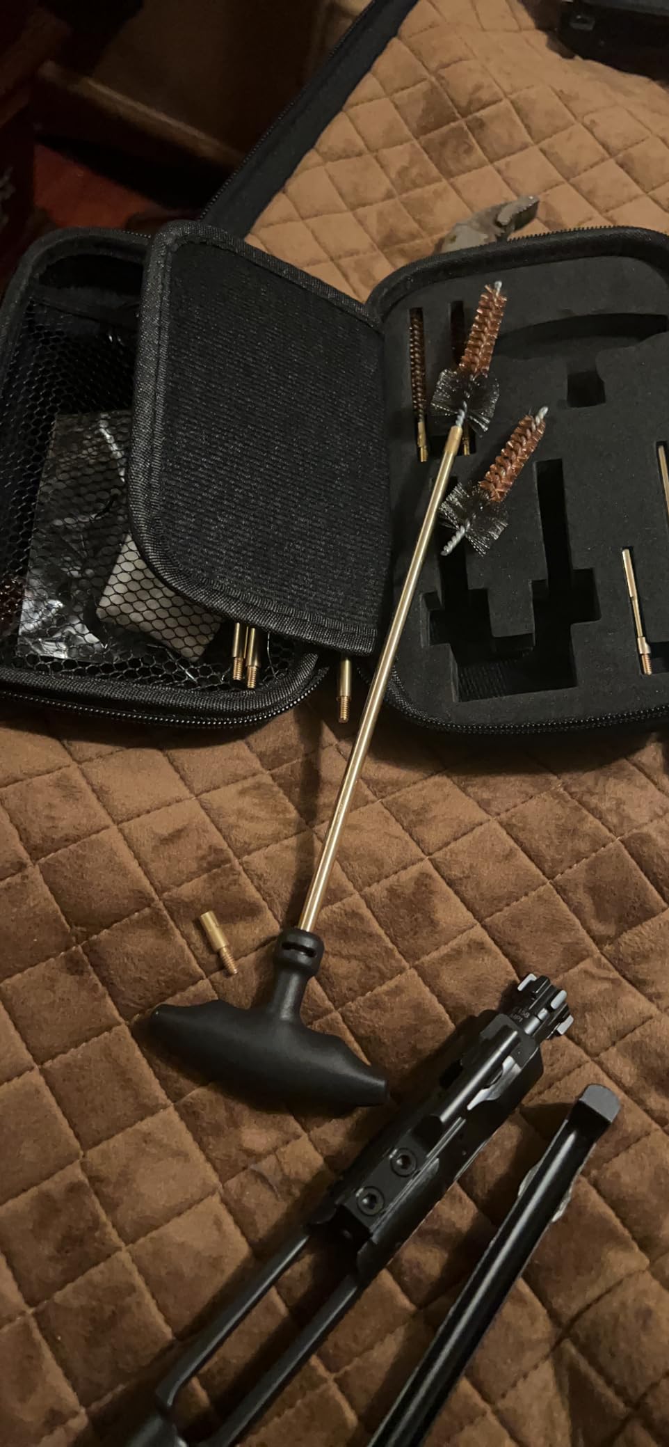 Pro .223/5.56 Cleaning Kit with Bore Chamber Brushes Cleaning Pick Kit, Brass Cleaning Rod in Zippered Organizer Compact Case BOOSTEADY customer photo 2