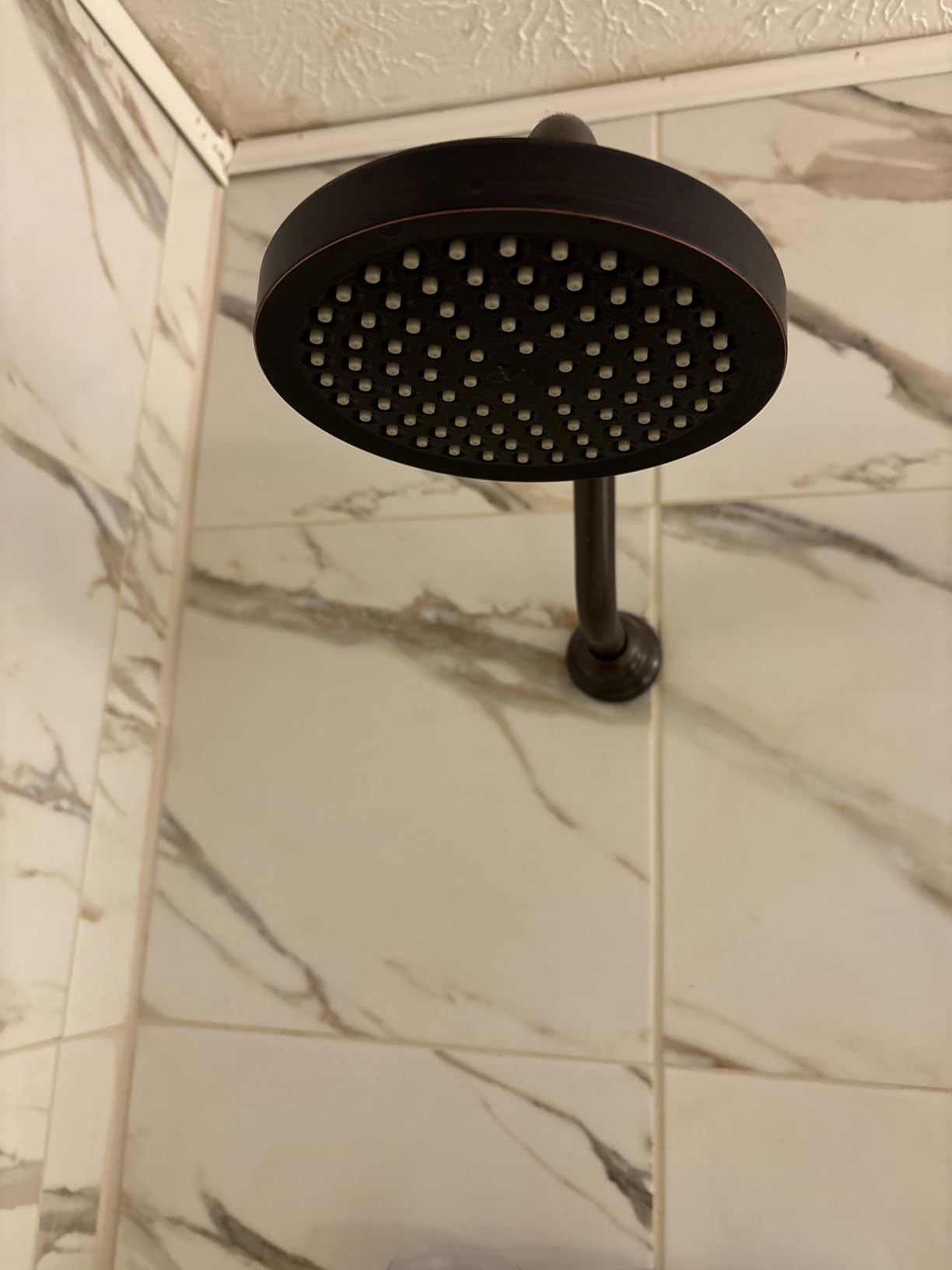 SparkPod Rain Shower Head, 6 Inch Round, Luxury Polished Chrome Finish | High Pressure Shower Heads, 90 Nozzles, Adjustable Showerhead, No Tools Needed customer photo 2
