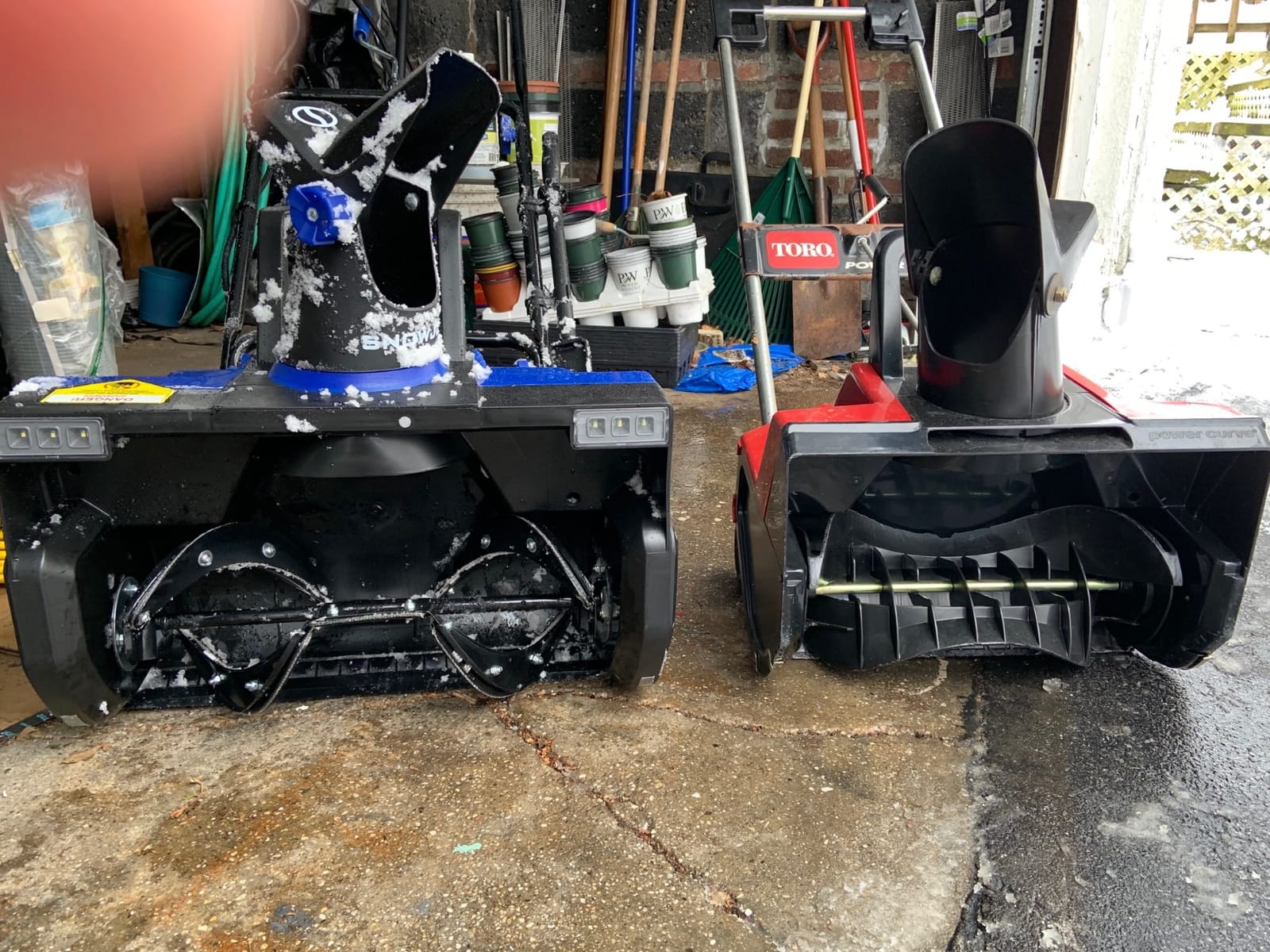 Snow Joe Corded Electric Snow Blower, 22 Clearing Path, Dual LEDs, SJ627E | Lights, 15 Amp, Steel Auger, 180° Adjustable Chute & Clean-Out Tool - High-Capacity for Large Driveways & Walkways customer photo 1