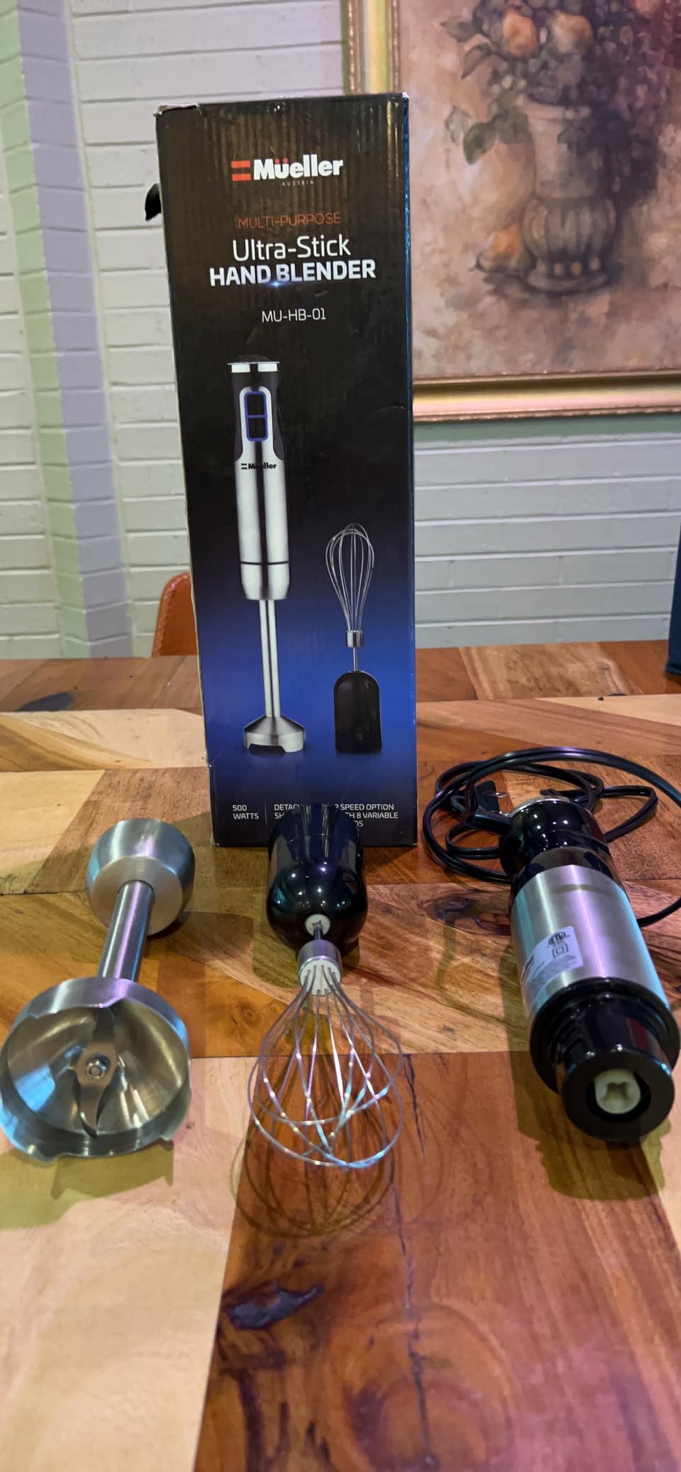 MuellerLiving Ultra-Stick Immersion Hand Blender customer photo 1