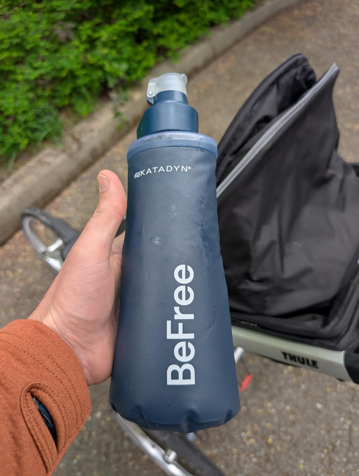 Katadyn BeFree 1L Lightweight Collapsible Water Filter Bottle for Outdoors | For Camping, Backpacking & Travel, 0.1 Micron Hollow-Fiber Removes Bacteria, Protozoa & Sediment, BPA-Free, EZ-Clean Membrane customer photo 1