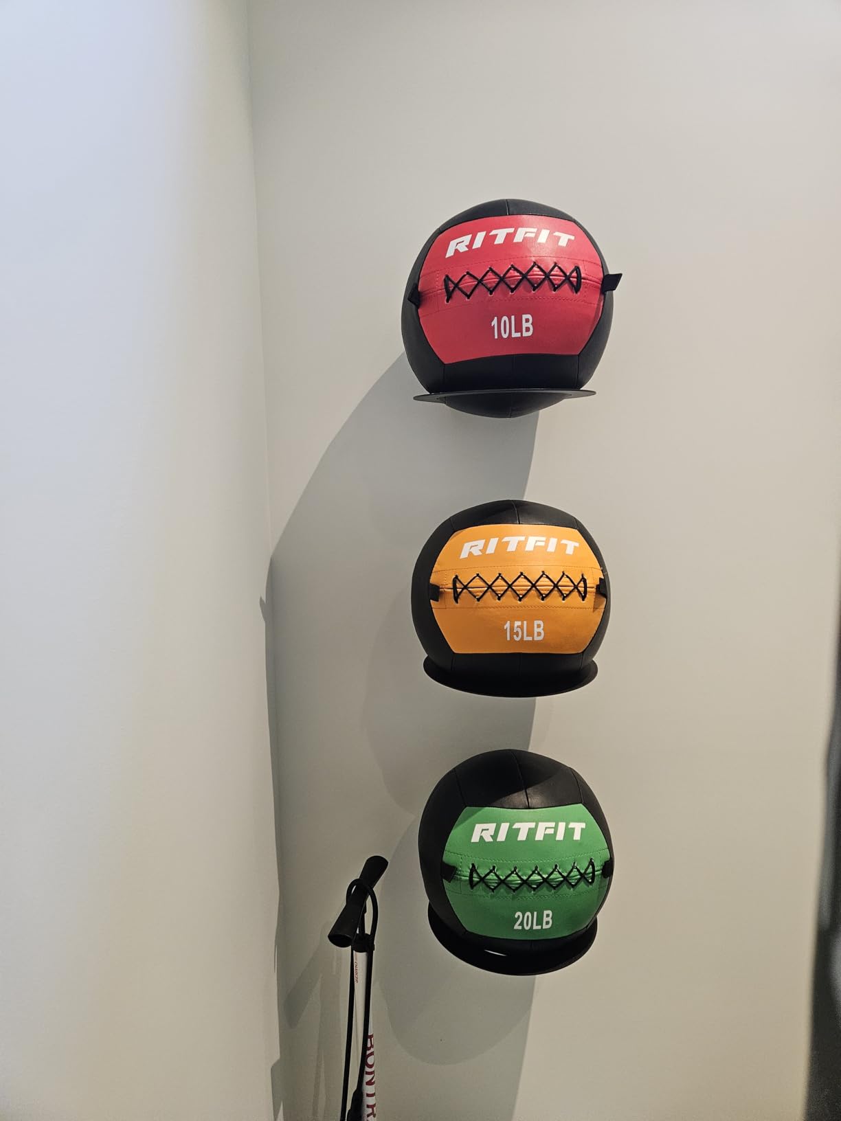 RitFit Soft Medicine Ball for Strength and Conditioning Workouts | Wall Ball Soft Shell for Strength & Conditioning, Cross Training customer photo 1