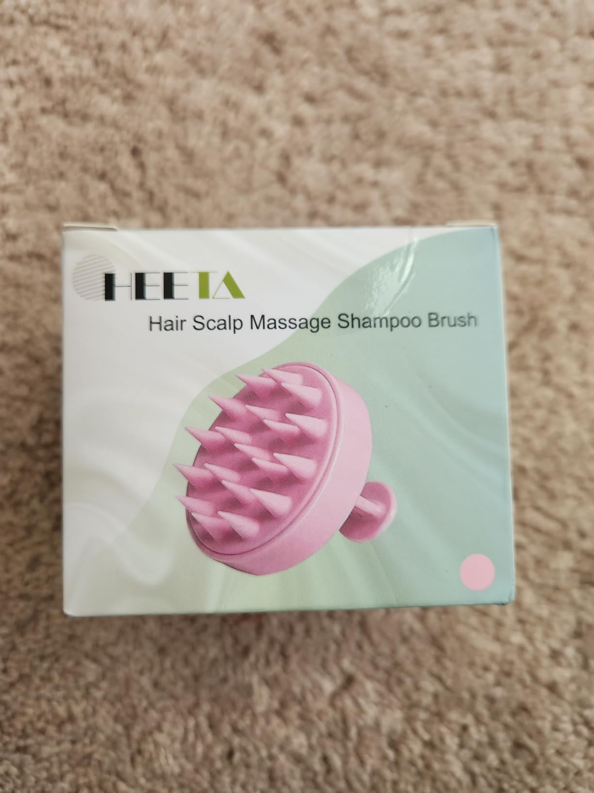 HEETA Scalp Massager Hair Growth Scrubber for Dandruff Removal Hair Care | Silicone Head Massager Relaxing, Shampoo Brush Cleansing Exfoliating for All Hair Type, Easy-Grip, Bath Shower Accessories customer photo 2
