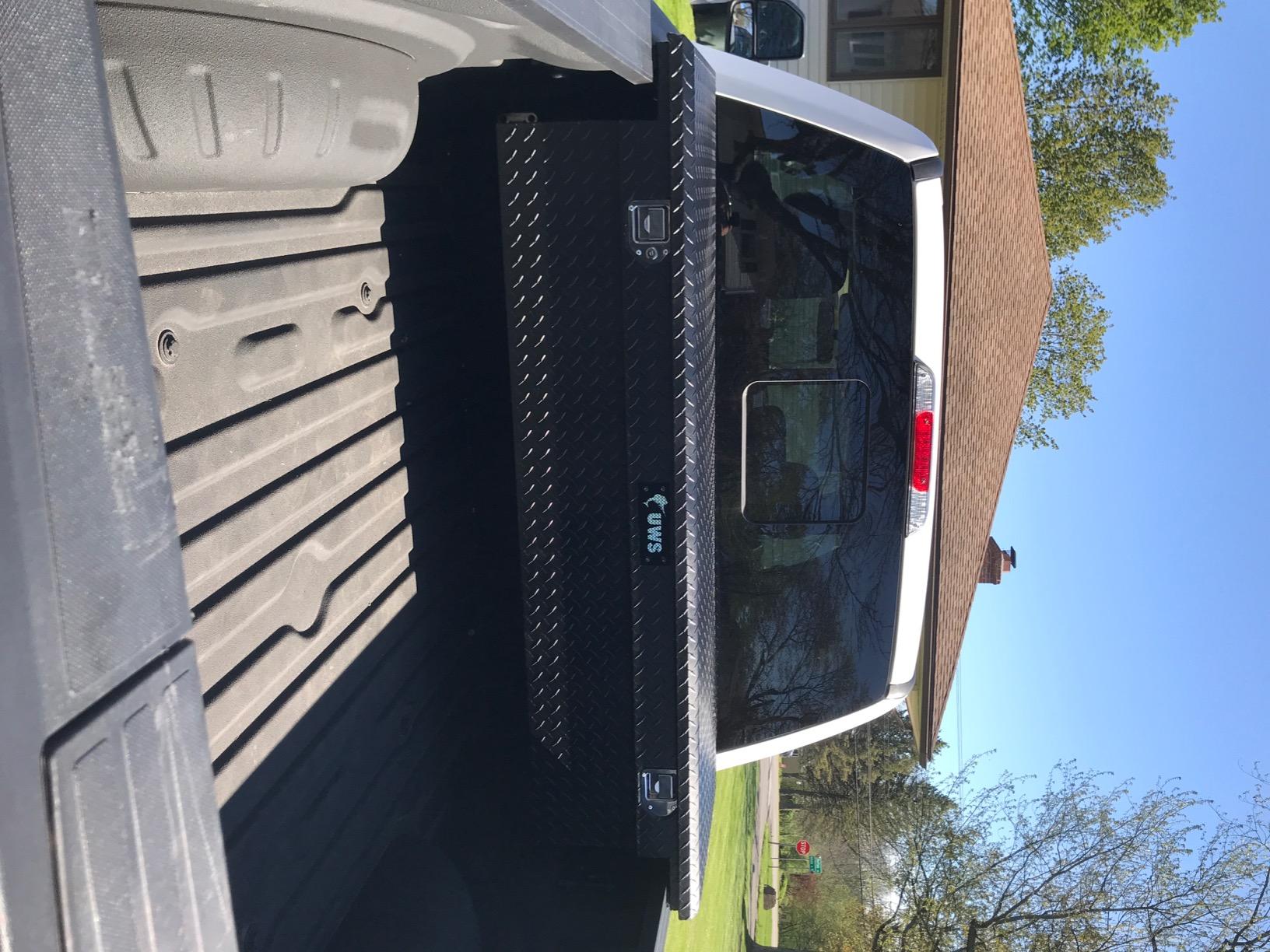 UWS EC10473 69-Inch Matte Black Heavy-Wall Aluminum Truck Tool Box with Low Profile, RigidCore Lid customer photo 1