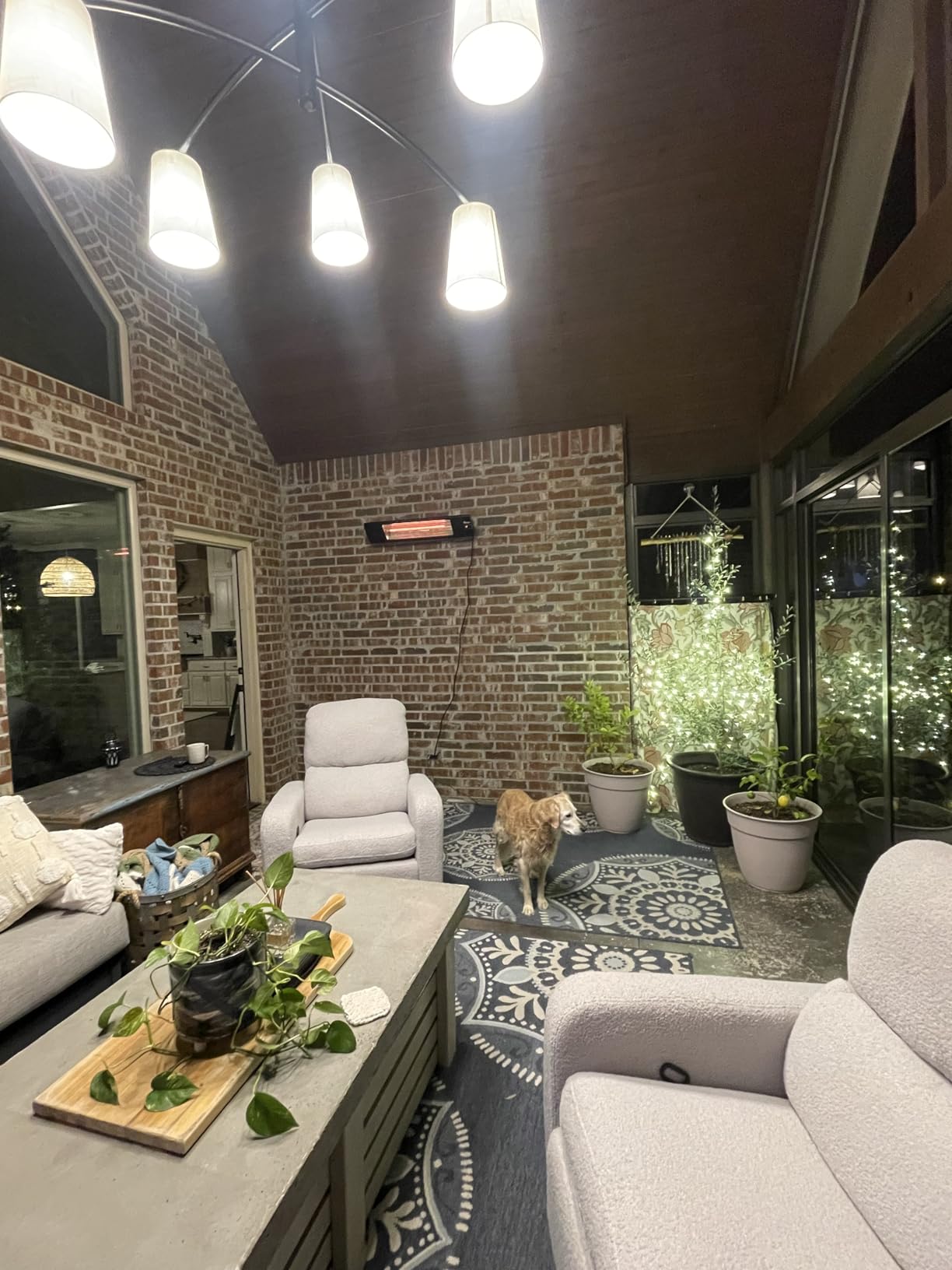 DR. INFRARED HEATER Portable Infrared Indoor and Outdoor Space Heater for Patio, Garage, Commercial & Residential With Remote Control, Without Thermostat, Black customer photo 2