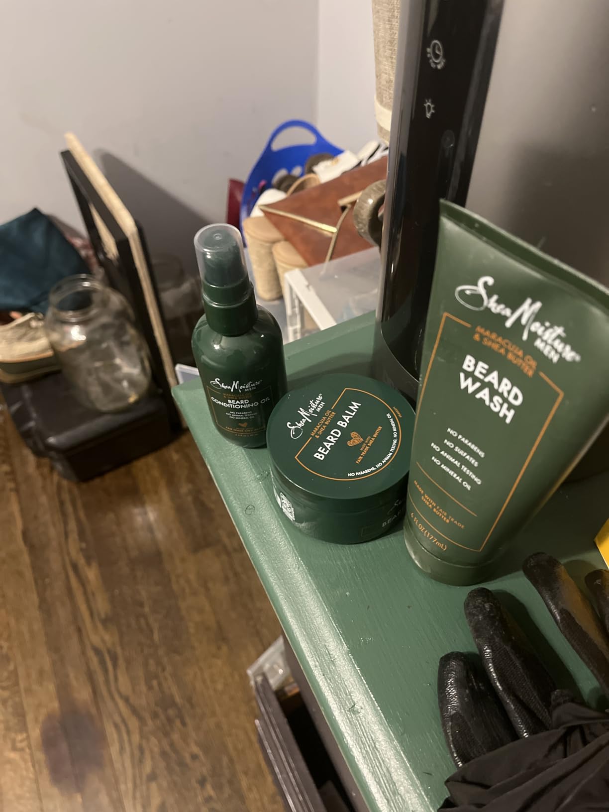 SheaMoisture Beard Kit (Wash, Oil, Detangler & Balm) | Beard Care Kit for Men, Subtle Cocoa Vanilla Scent customer photo 2