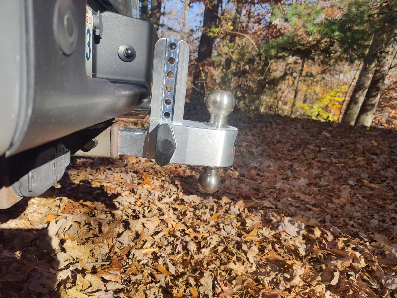 Weigh Safe Adjustable Trailer Hitch Ball Mount - 6