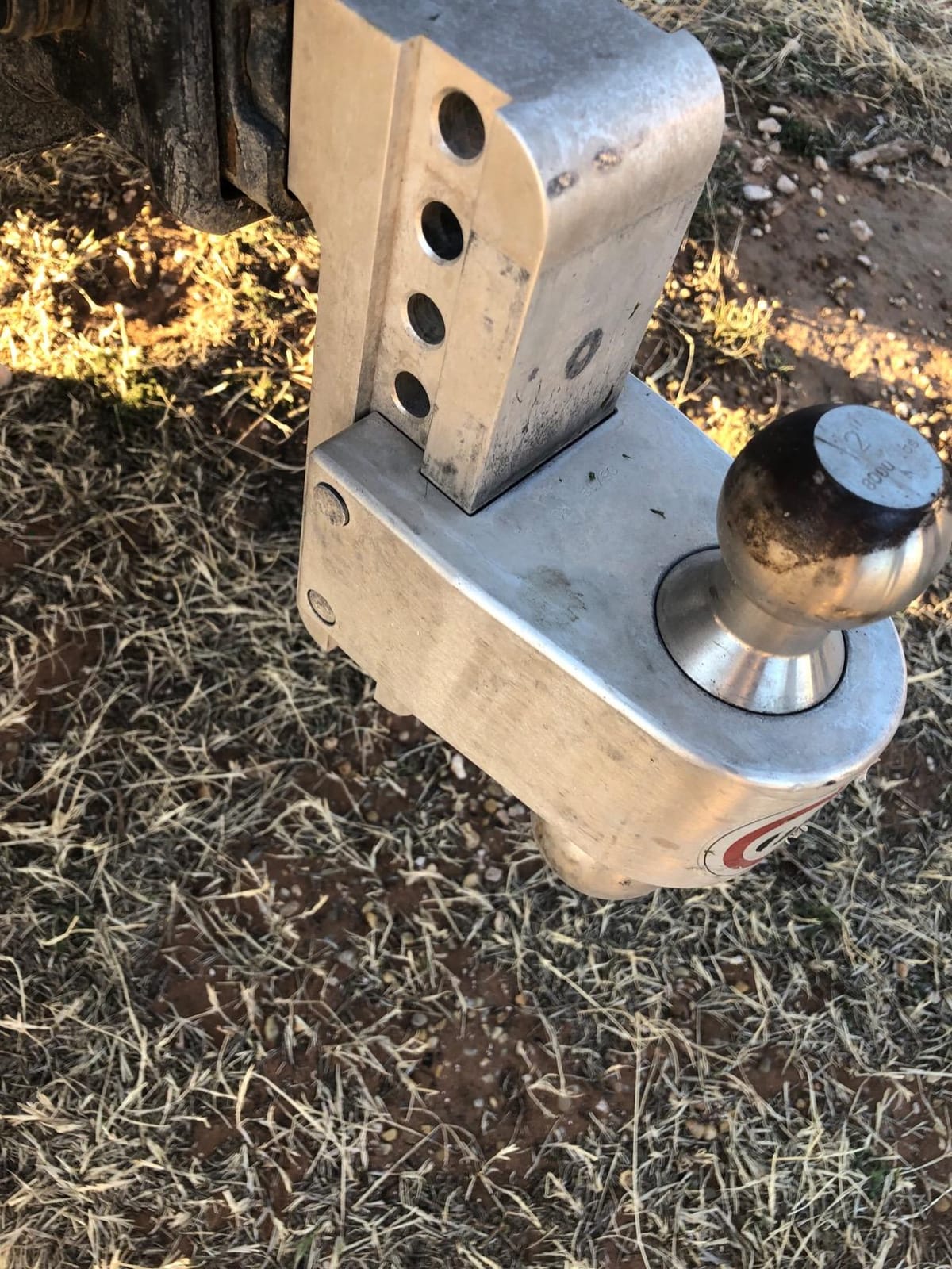 Weigh Safe Adjustable Trailer Hitch Ball Mount - 6