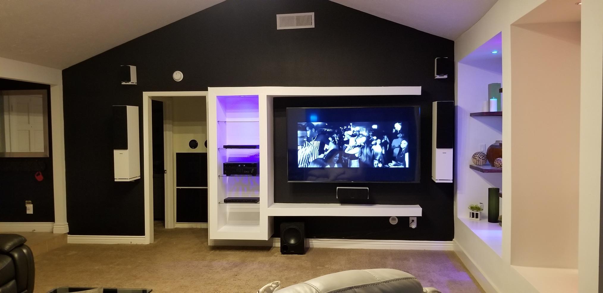Fluance Elite High Definition Surround Sound Home Theater 5.1 Channel Speaker System Including Three-Way Floorstanding, Center Channel, Rear Surround Speakers and a DB10 Subwoofer - Walnut (SX51WR) customer photo 1
