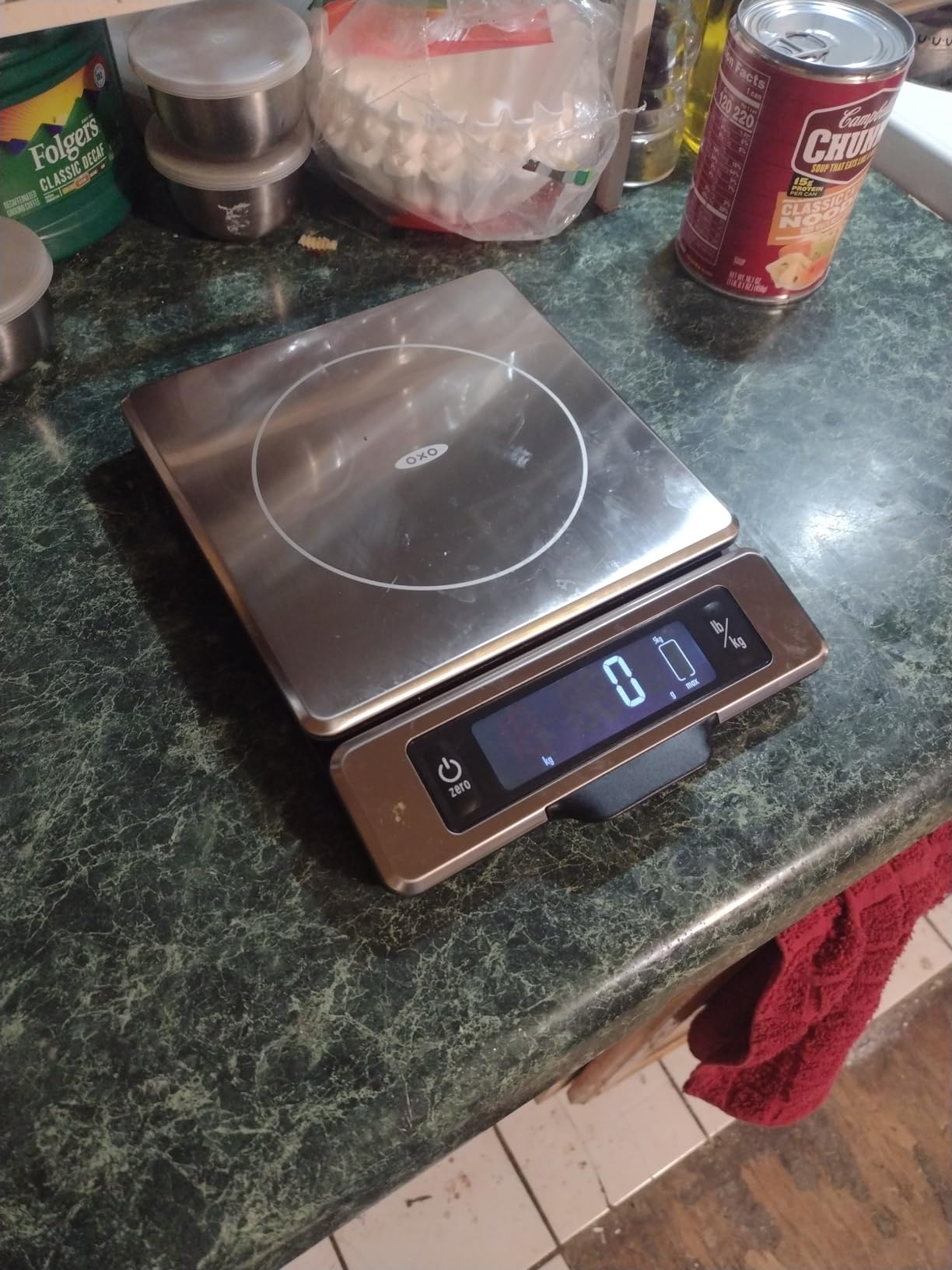 OXO Good Grips 11-Pound Digital Kitchen Food Scale | Meal Prep Essential, Features Pull-Out Display With Tare And Unit Conversion, Stainless Steel Smudge-Resistant Finish customer photo 2