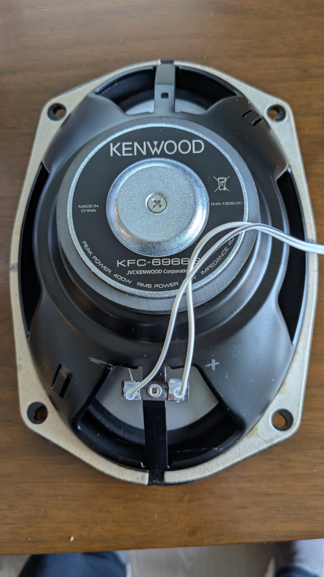Kenwood KFC-6966S 6 x 9 Inch 400-Watt 3-Way Flush Mount Coaxial Car Speaker - Pair customer photo 2