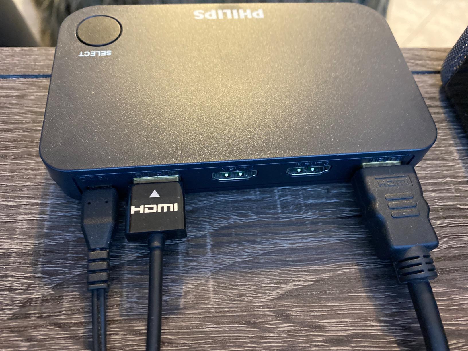 4 Device HDMI Switch, Wireless Remote, Use with 4K Smart TV | Roku Xbox PS3 PS4 Fire Stick DVD Blu Ray Fire TV HDTV Cable Box PC, 4K 1080p 60 FPS, Ultra HD, HDCP 2.0, Black, SWV9484B/27 customer photo 2