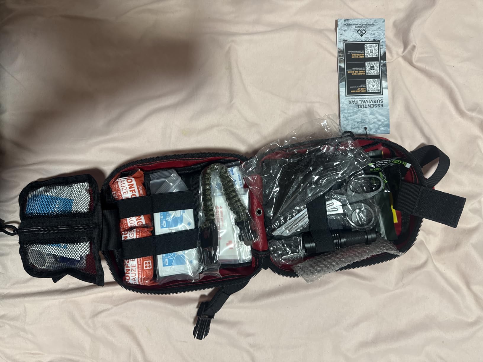 EVERLIT 250 Pcs Survival First Aid Kit | IFAK Outdoor Survival Kit with Molle EMT Pouch customer photo 2