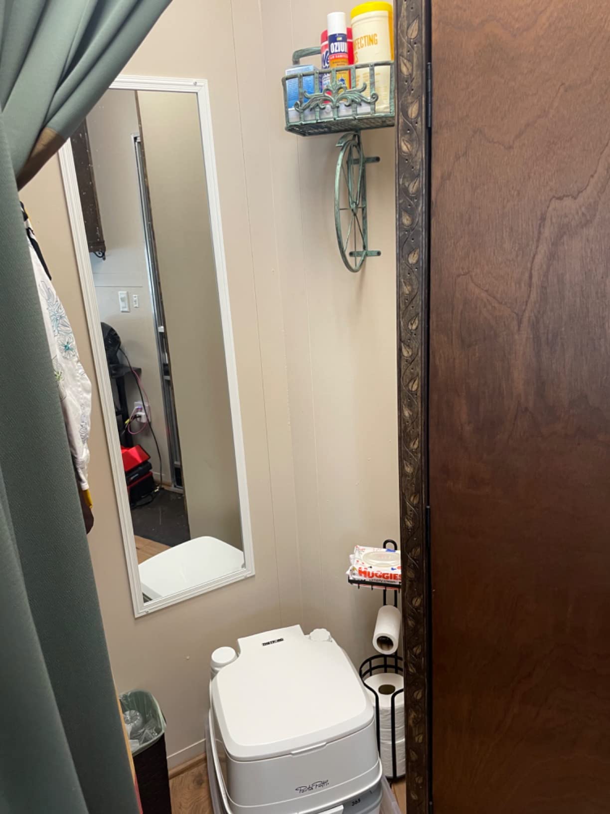 Porta Potti Thetford Porta Potti 365 Portable Toilet (for RV, Marine, Camping, Vans, Trucks, Healthcare) 92820, White customer photo 1