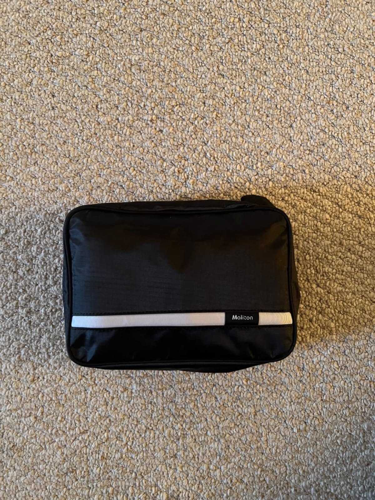 Maliton Toiletry Bag for Men & Women Travel Toiletry Bag Hanging Toiletry Bag Hygiene Bag with 4 Compartments Waterproof Bathroom Shower Bag for Traveling(Black) customer photo 2