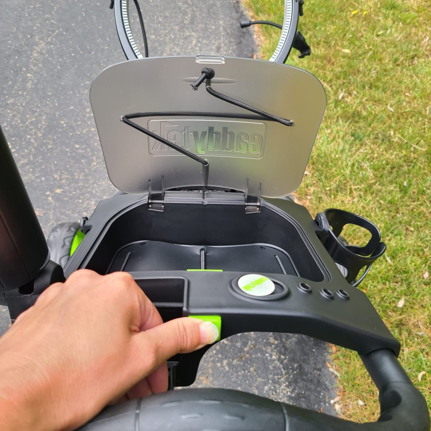 Caddytek EZ-fold 3 Wheel Golf Push Cart Version 8 customer photo 2