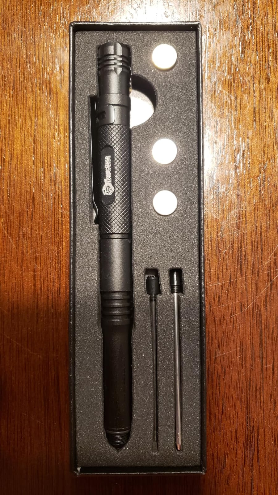 Tactical Pen - Self Defense Pen & Multi-tool Pen - Flashlight Survival Pen for Men & Women - Tactical Gear & Gift - Military EDC Pen + Glass Breaker + Bottle Opener - 3 Ink Refills + 12 Batteries customer photo 1