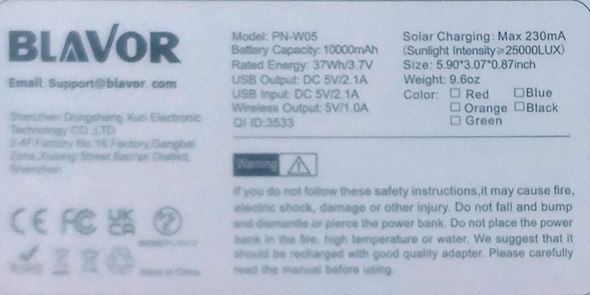 BLAVOR Solar Power Bank 10,000mAh Portable Wireless Charger for Cell Phones | 20W USB-C battery pack, battery bank, IPX5 waterproof, 2 flashlights, camping essentials, hiking gear, emergency solar backup customer photo 2