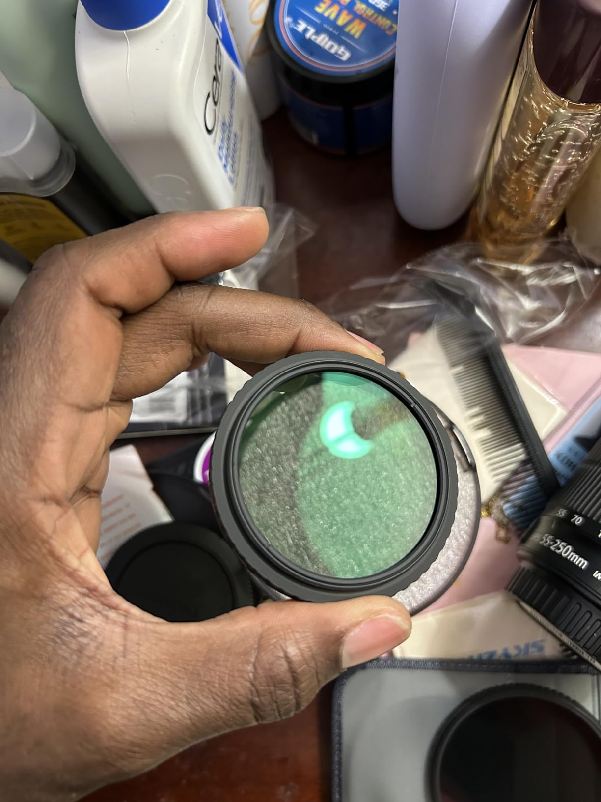 K&F CONCEPT 82mm Variable ND Filter ND2-ND32 (1-5 Stops) No X Cross | High-Definition Waterproof Adjustable Neutral Density Filter with 28 Multi-Layer Coatings (Nano-X Series) FN712 customer photo 1