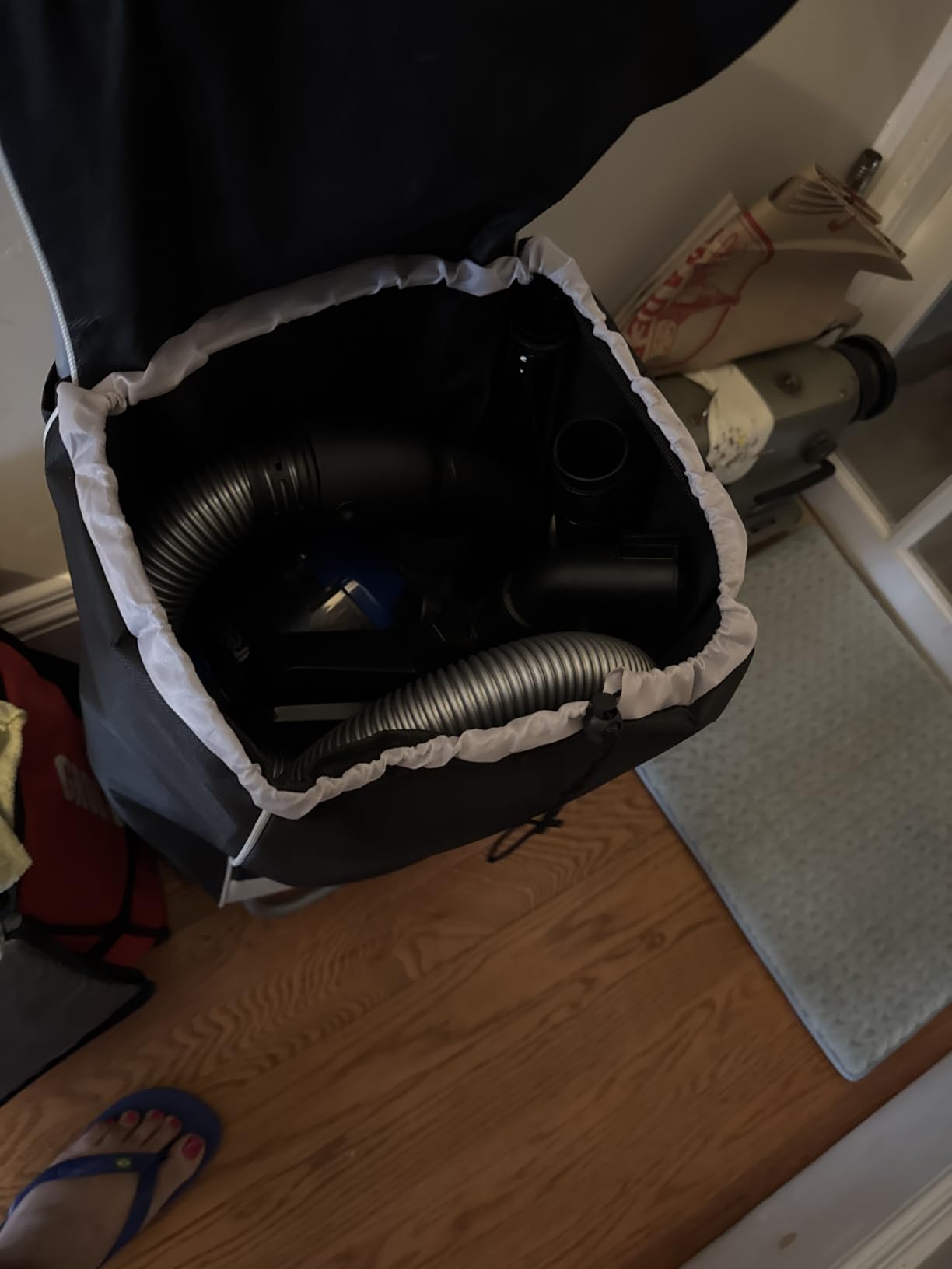 Eureka Whirlwind Bagless Canister Cleaner NEN110A Lightweight Corded Vacuum for Carpets and Hard Floors, Blue customer photo 1