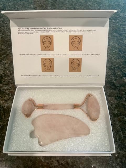 Deciniee Gua Sha Face Roller Tools: Jade Roller Facial Tools for Skin Care customer photo 2